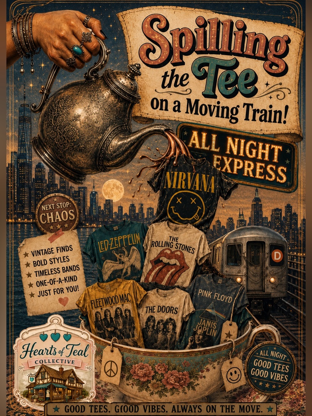 SPILLING THE TEE TRAIN TOMORROW 7/14
•Starts at 11:45am EST•Save my Live show!